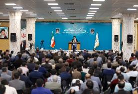 عکس | دیدار مدیران و کارکنان وزارت اطلاعات با رئیس جمهور | رئیسی : مراقب نفوذ و ایجاد انحراف ...