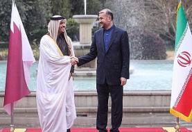 رایزنی وزیرخارجه قطر با امیرعبداللهیان درخصوص مذاکرات وین