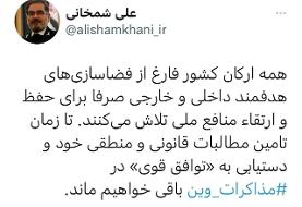 ایران تا چه زمانی در مذاکرات وین باقی می ماند ؟ / دبیر شورای عالی امنیت ملی اعلام کرد