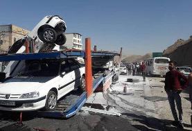 تصادف ۳ خودرو در بزرگراه همت و مصدومیت ۷ تن
