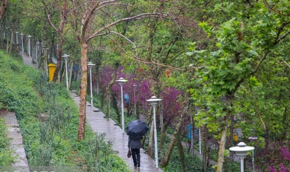 رگبار‌های بهاری طی هفته اول فروردین ماه در تهران