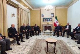 دیدار وزیر امور خارجه با تعدادی از گروه‌ها و رهبران فلسطینی در لبنان