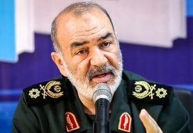 فرمانده سپاه: ارتباط برخی رژیم‌های حاشیه خلیج فارس با رژیم صهیونیستی قابل قبول نیست