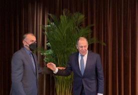 امیر عبداللهیان با وزیر خارجه روسیه دیدار و گفتگو کرد