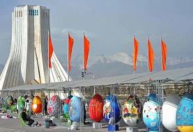 کیفیت هوای تهران قابل قبول است