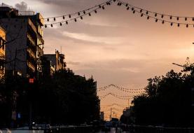 کاهش دمای تهران/ وقوع رگبار و رعد و برق