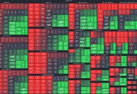 چراغ بورس قرمز شد