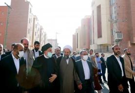 بازدید رییسی از مجتمع سبحان قرچک