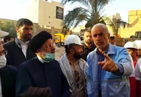 رئیسی: تا رفع مشکلات به خوزستان سفر می کنم