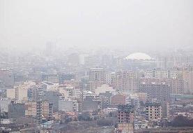 هوای تهران برای گروه‌های حساس همچنان آلوده است