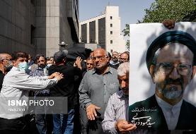 پیکر حجت الاسلام سیدمحمود دعایی به خاک سپرده شد/عکس