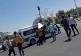 واکنش پلیس به ویدیوی منتشر شده از گشت پلیس و یک مادر