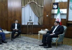 ابراز «تاسف» معاون اول رئیسی در دیدار وزیر خارجه سوریه