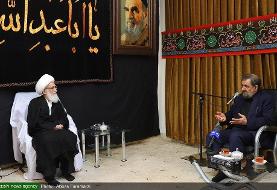 نوری همدانی در دیدار محسن رضایی : تثبیت قیمت ها و ریشه کن کردن فقر، ضروری است / با مردم صادقانه ...