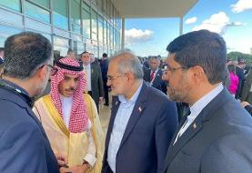 معاون پارلمانی رئیس‌جمهور با وزیر خارجه عربستان دیدار و گفتگو کرد