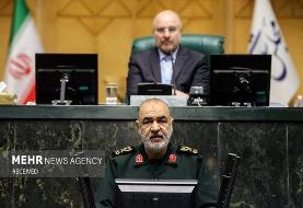فرمانده کل سپاه خطاب به اتحادیه اروپا: شما مانند کودکان، می‌توانید فقط از دور فحش دهید / ...