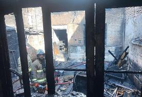 عکس | جزئیات آتش سوزی مرگبار در جنوب تهران