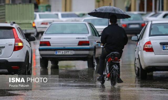 بارش باران در اغلب مناطق کشور/ «رگبار» در جنوب و «برف» در ارتفاعات