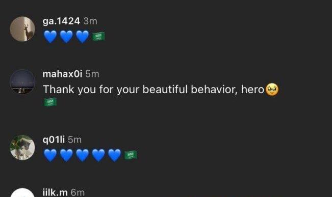 سنگ تمام هواداران الهلال برای دروازه بان نساجی+ عکس