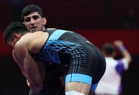 مدال نقره ایران در کشتی بازی‌های آسیایی