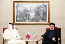 پاسخ معنادار رئیسی به امیر قطر ؛ حال امت اسلامی از اوضاع غزه خوب نیست