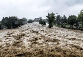 سیل در راه مازندران