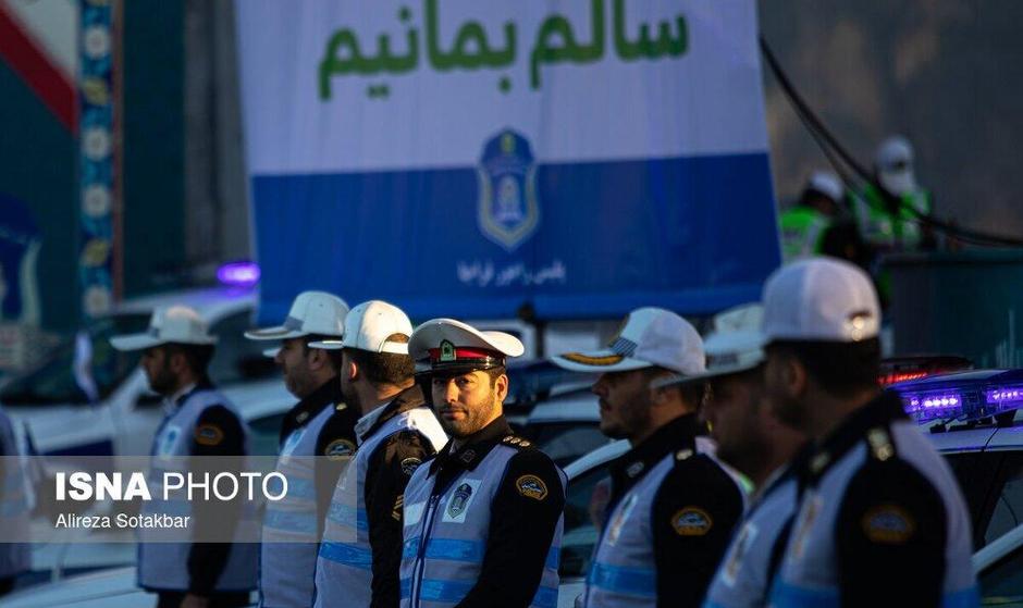 رزمایش خودرویی پلیس راهور (عکس)
