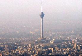 هوای تهران قرمز شد