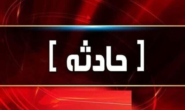 آتش سوزی پل هوایی بلوار ملک آباد مشهد