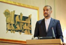 امیرعبداللهیان: ما پیام آمریکایی‌ها را دریافت کردیم آن‌ها کاملا نادرست می‌گویند