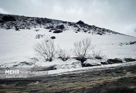 ارتفاعات خوزستان سفیدپوش می‌شود