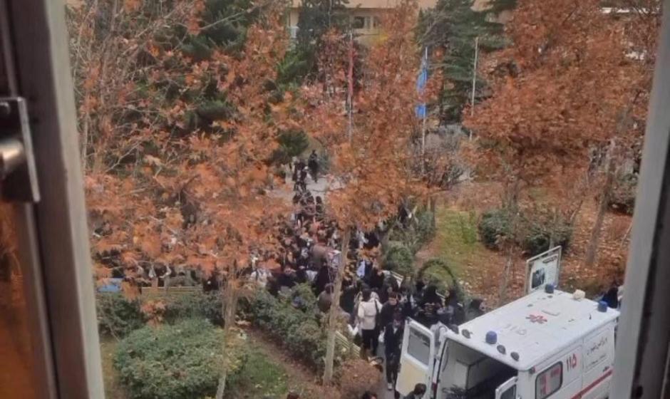 آتش‌سوزی در دانشگاه علوم پزشکی زرگنده تهران