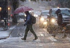 بارش باران و برف در این مناطق ایران