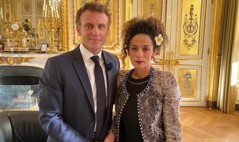 ایران در اعتراض به ماکرون مسیح علی نژاد را 