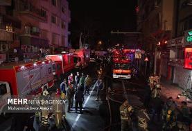 حضور دادستان تهران در محل حادثه ساختمان ۱۵۳