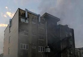 حضور دادستان تهران در محل حادثه آتش‌سوزی ساختمان ۱۵۳ خیابان بهار
