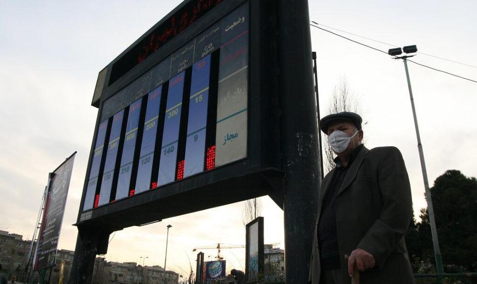 هوای پایتخت در شرایط «ناسالم برای گروه‌های حساس»