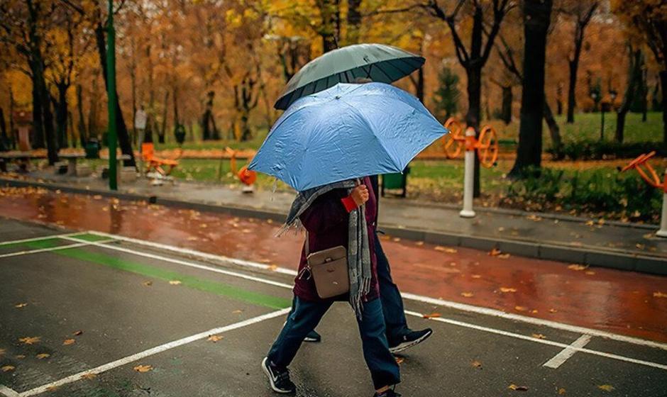 بارش باران در پایتخت تا کی ادامه دارد؟ | بارش برف در ارتفاعات تهران