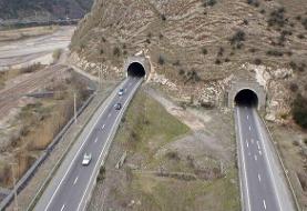 برف و باران در جاده‌های ۱۰ استان