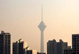 هوای تهران آلوده شد