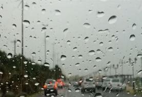 وضعیت راه‌های کشور؛ بارش باران در جاده‌های ۱۴ استان/ ترافیک سنگین در جاده چالوس