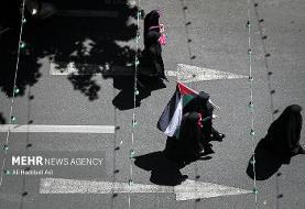 عکس های منتخب راهپیمای روز قدس در تهران