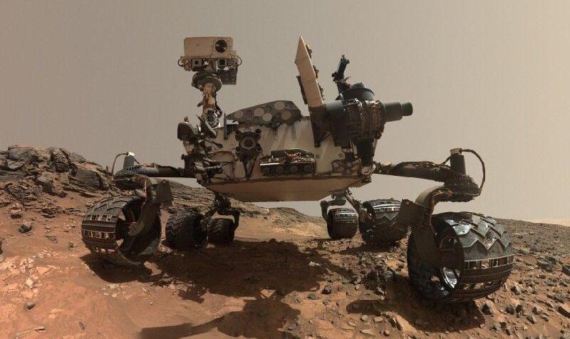 عکس | کشف عجیب مریخ‌نورد کنجکاوری | استخوان اژدها در سیاره سرخ؟