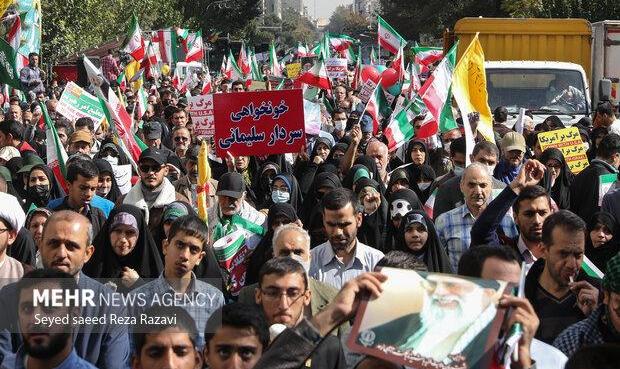 راهپیمایی روز جهانی قدس تا دقایقی دیگر برگزار می‌شود