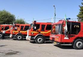 تصادف تریلی و پژو در سمنان/ سرنشینان پژو معجزه آسا نجات یافتند