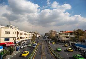 کیفیت هوای تهران در اولین روز هفته