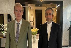 «علی‌باقری»با انریکه‌مورا دیدارکرد/رفع تحریم‌ها محور اصلی گفتگوها