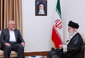 رهبر انقلاب در دیدار هنیه: بر همه مسلمانان واجب است برای آزادسازی فلسطین وارد میدان شوند؛ این ...