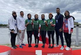 پایان کار قایقرانان ایران با ۵ مدال برنز و ۱ مدال نقره