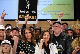 اعتصاب بیش از ۱۶۰ هزار بازیگر آمریکایی بعد از ۶۳ سال (فیلم)